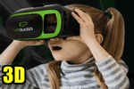 3D-очки виртуальной реальности (EGV300R VR) для смартфона: как подключить и настроить. Новое восприятие фильмов и игр?!