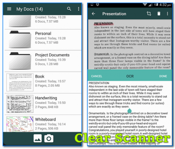 Как отсканировать документ с помощью Android-смартфона (получить сканы в формате PDF)